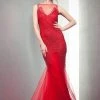 MIGNON - Sequined Illusion Trumpet Gown VM1398 2 MIGNON - Sequined Illusion Trumpet Gown VM1398