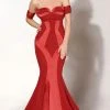 MNM Couture - 2276 Off-Shoulder Structured Mermaid Gown Formal Gowns
