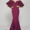 Formal Gowns MNM Couture - 2364 Exquisite Cutout Off Shoulder Long Gown 1 Formal Gowns MNM Couture - 2364 Exquisite Cutout Off Shoulder Long Gown