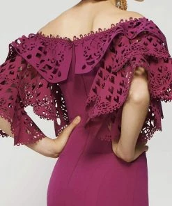 Formal Gowns MNM Couture - 2364 Exquisite Cutout Off Shoulder Long Gown 9 Formal Gowns MNM Couture - 2364 Exquisite Cutout Off Shoulder Long Gown