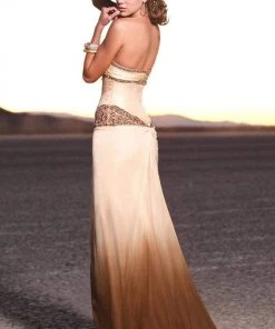 Formal Gowns MNM Couture - 5425 Embellished Sweetheart Sheath Dress 8 Formal Gowns MNM Couture - 5425 Embellished Sweetheart Sheath Dress