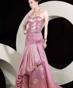 MNM Couture - 6050 Bedazzled Sweetheart A-line Dress Formal Gowns