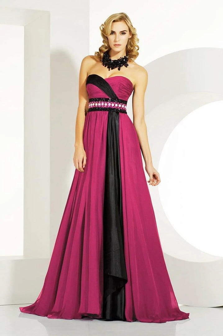 MNM Couture - 6516 Bejeweled Sweetheart A-line Dress 5 MNM Couture - 6516 Bejeweled Sweetheart A-line Dress