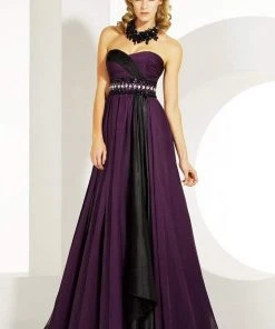 MNM Couture - 6516 Bejeweled Sweetheart A-line Dress