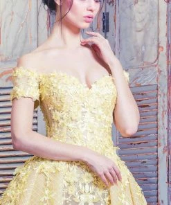 MNM Couture - Embroidered Sweetheart Ballgown K3496