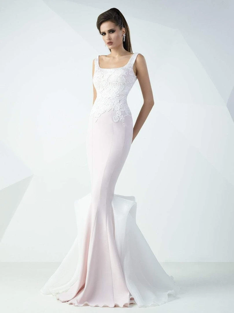 MNM Couture - Intricate Floral Lace Couture Dress G0722 4 MNM Couture - Intricate Floral Lace Couture Dress G0722