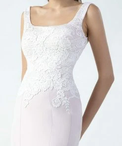 MNM Couture - Intricate Floral Lace Couture Dress G0722 7 MNM Couture - Intricate Floral Lace Couture Dress G0722