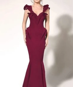 Formal Gowns MNM Couture - Ruffle Accented Sweetheart Mermaid Dress 2263 13 Formal Gowns MNM Couture - Ruffle Accented Sweetheart Mermaid Dress 2263