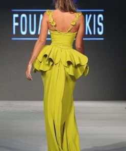 Formal Gowns MNM Couture - Ruffled Lace Sweetheart Trumpet Dress 2220A