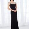 Mon Cheri - 118663 Beaded Bateau Neckline Evening Gown - 2 Pcs Black In Size 4 And Size 6 Available Formal Gowns 1 Mon Cheri - 118663 Beaded Bateau Neckline Evening Gown - 2 Pcs Black In Size 4 And Size 6 Available Formal Gowns