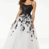 Formal Gowns Mori Lee - 45026 Floral Embroidered And Sequined Long Dress 2 Formal Gowns Mori Lee - 45026 Floral Embroidered And Sequined Long Dress