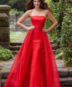 Mori Lee - 45029 Strapless Mermaid Dress With Overskirt Formal Gowns 14 Mori Lee - 45029 Strapless Mermaid Dress With Overskirt Formal Gowns