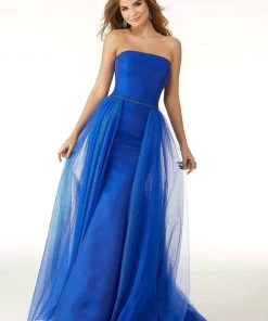 Mori Lee - 45029 Strapless Mermaid Dress With Overskirt Formal Gowns 11 Mori Lee - 45029 Strapless Mermaid Dress With Overskirt Formal Gowns