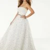 Formal Gowns Mori Lee - 45052 Strapless Beaded A-line Gown