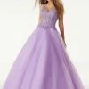 Formal Gowns Mori Lee - 45064 Beaded Lace Sweetheart Ballgown 2 Formal Gowns Mori Lee - 45064 Beaded Lace Sweetheart Ballgown