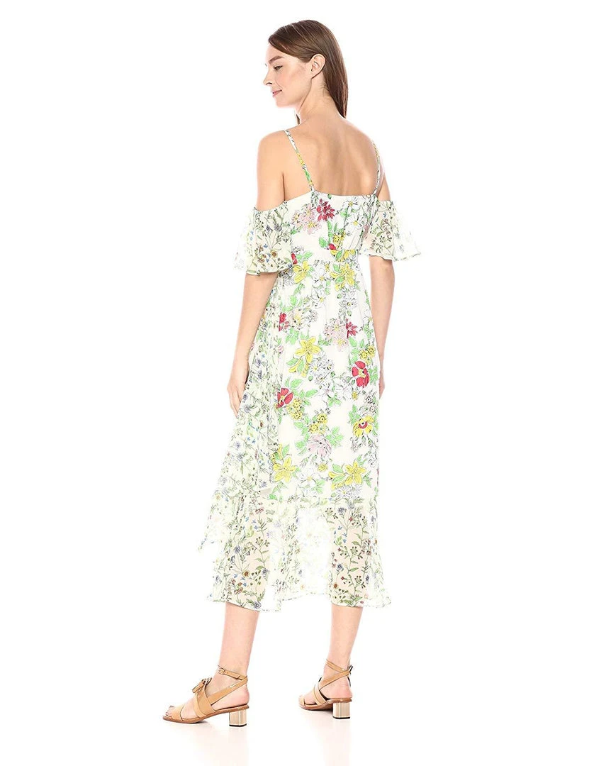 Nanette Nanette Lepore - NM8S19JA1 Printed V-neck Sheath Dress 4 Nanette Nanette Lepore - NM8S19JA1 Printed V-neck Sheath Dress