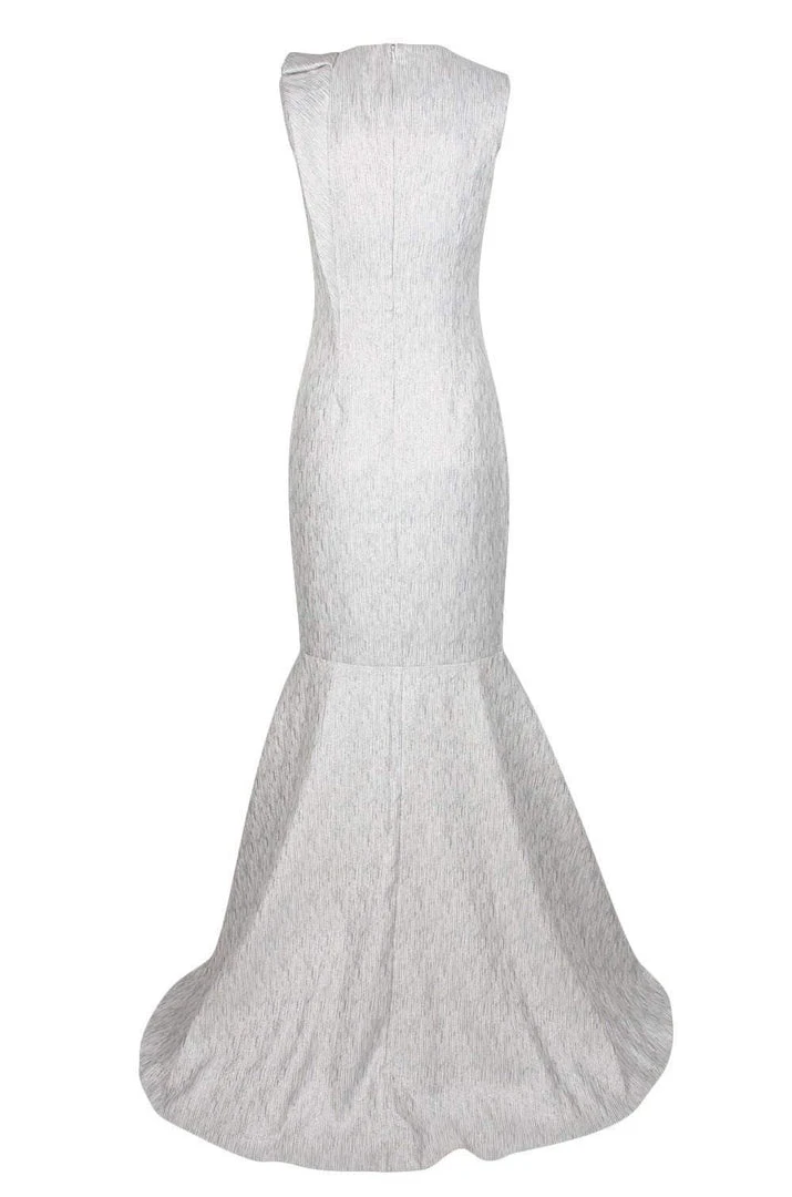 Formal Gowns Nero By Jatin Varma - 480073 Ruffle Accented Brocade Gown 5 Formal Gowns Nero By Jatin Varma - 480073 Ruffle Accented Brocade Gown