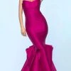 Nicole Bakti - Strapless Ruffled Mermaid Gown 6826 - 1 Pc Cor In Size 6 Available Formal Gowns