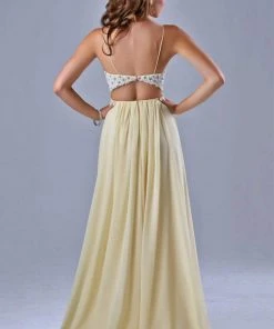 Nina Canacci - 1095 Dress In Yellow Formal Gowns