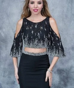 Nina Canacci - 1354 Two Piece Embellished Sheath Dress 7 Nina Canacci - 1354 Two Piece Embellished Sheath Dress