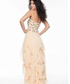Formal Gowns Nina Canacci - 4005 Dress In Nude