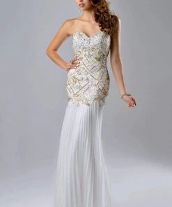 Nina Canacci - 7121 Dress In Ivory