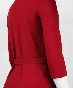 Nina Leonard - L24631 Fringed Hem Dress