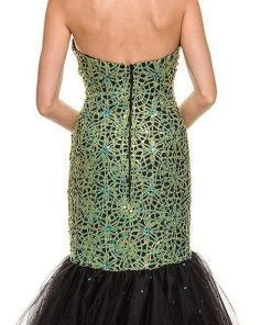 Nox Anabel - 3123 Embellished Sweetheart Mermaid Dress