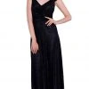 Formal Gowns Nox Anabel - 5140 Lace V-Neck A-Line Dress 2 Formal Gowns Nox Anabel - 5140 Lace V-Neck A-Line Dress