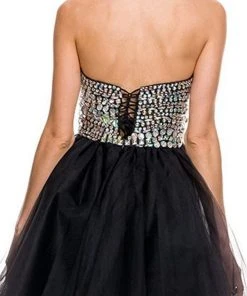 Cocktail Dresses Nox Anabel - 6010 Beaded Sweetheart A-Line Dress