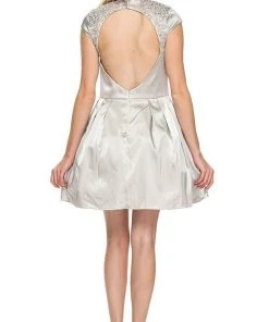 Nox Anabel - 6051 Cap Sleeves Cocktail Dress Cocktail Dresses 13 Nox Anabel - 6051 Cap Sleeves Cocktail Dress Cocktail Dresses