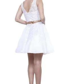 Nox Anabel - 6054 Embellished Bateau Neck Dress 11 Nox Anabel - 6054 Embellished Bateau Neck Dress