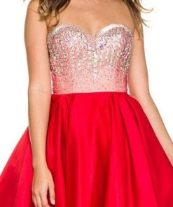 Nox Anabel - 6167 Beaded Cocktail Dress Cocktail Dresses 8 Nox Anabel - 6167 Beaded Cocktail Dress Cocktail Dresses