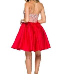 Nox Anabel - 6167 Beaded Cocktail Dress Cocktail Dresses