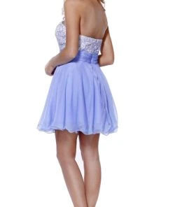 Nox Anabel - 6169 Embroidered Sweetheart Dress Cocktail Dresses