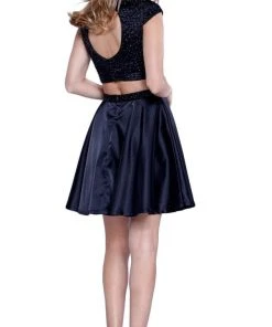 Nox Anabel - 6216 Bejeweled Jewel Neck Dress 15 Nox Anabel - 6216 Bejeweled Jewel Neck Dress