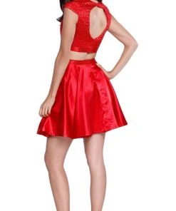 Nox Anabel - 6216 Bejeweled Jewel Neck Dress 17 Nox Anabel - 6216 Bejeweled Jewel Neck Dress