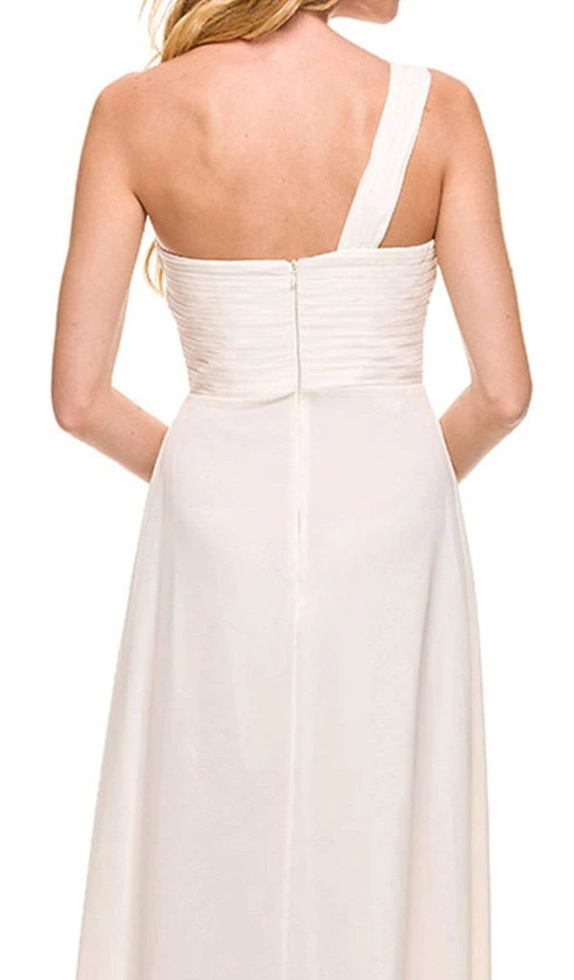 Nox Anabel - 7125 Long One Shoulder Dress 6 Nox Anabel - 7125 Long One Shoulder Dress