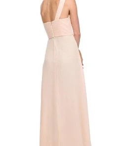 Nox Anabel - 7125 Long One Shoulder Dress 15 Nox Anabel - 7125 Long One Shoulder Dress