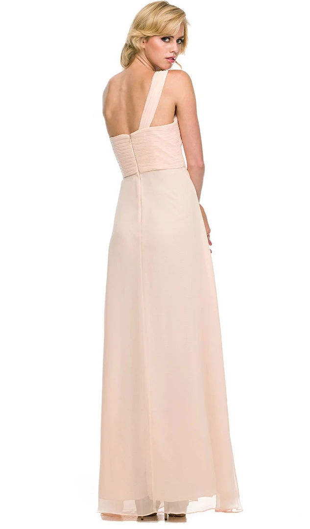 Nox Anabel - 7125 Long One Shoulder Dress 8 Nox Anabel - 7125 Long One Shoulder Dress