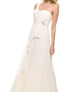 Nox Anabel - 7125 Long One Shoulder Dress