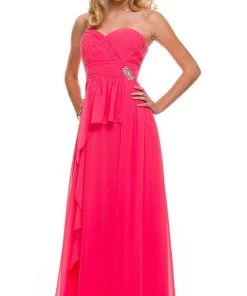 Nox Anabel - 7125 Long One Shoulder Dress 16 Nox Anabel - 7125 Long One Shoulder Dress