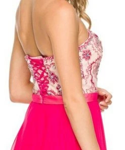 Nox Anabel - 8146 Strapless Sweetheart A-Line Dress 11 Nox Anabel - 8146 Strapless Sweetheart A-Line Dress