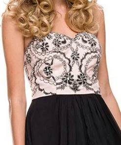 Nox Anabel - 8146 Strapless Sweetheart A-Line Dress 13 Nox Anabel - 8146 Strapless Sweetheart A-Line Dress