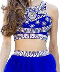 Nox Anabel - 8162 Two Piece Jeweled A-line Dress 17 Nox Anabel - 8162 Two Piece Jeweled A-line Dress