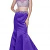 Nox Anabel - 8176 Two Piece Crystal Embellished Trumpet Gown