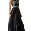 Formal Gowns Nox Anabel - 8188 Bedazzled Illusion Jewel A-line Dress