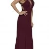 Nox Anabel - C023 Plunging Halter Sheath Dress Formal Gowns