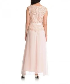 Formal Gowns Patra - 13654 Lace Embellished V-Neck Chiffon Dress 7 Formal Gowns Patra - 13654 Lace Embellished V-Neck Chiffon Dress