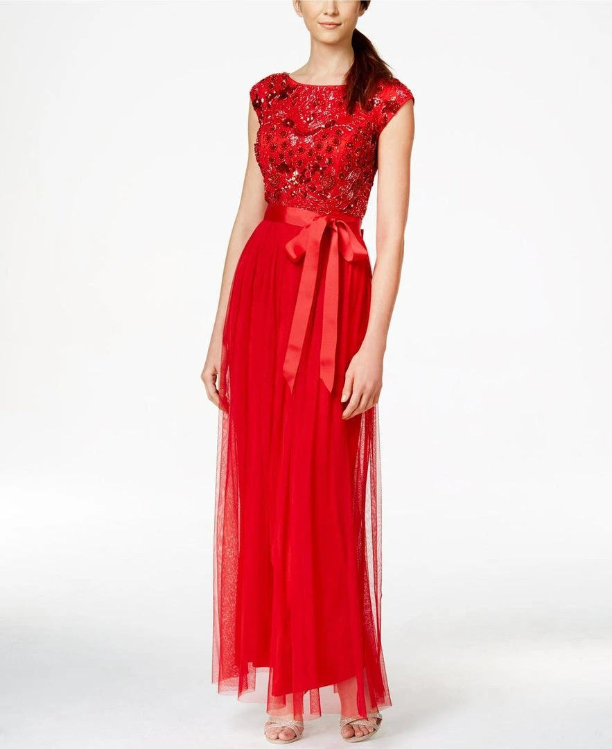 Formal Gowns Patra - Embellished Bateau Neck A-Line Dress 13837 3 Formal Gowns Patra - Embellished Bateau Neck A-Line Dress 13837